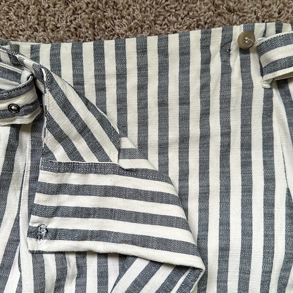 Anthropologie Wrap Striped Belted Pencil Wrap
Skirt - Picture 8 of 15